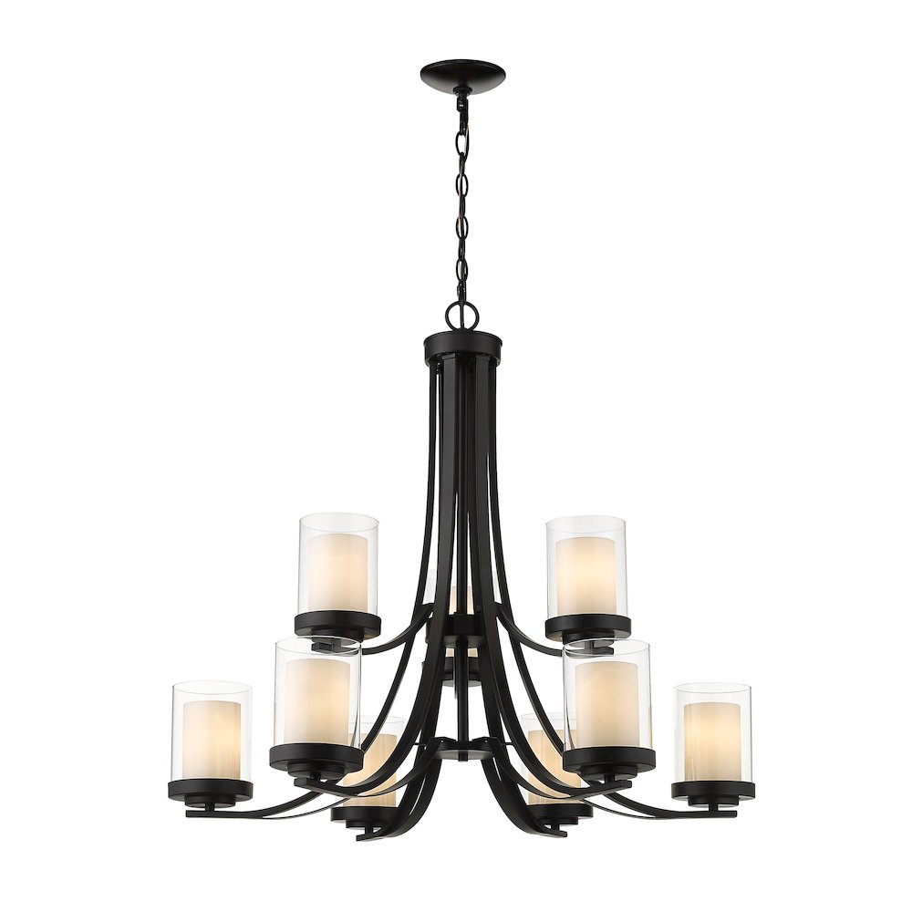 Z-Lite 9 Light Chandelier. Picture 1