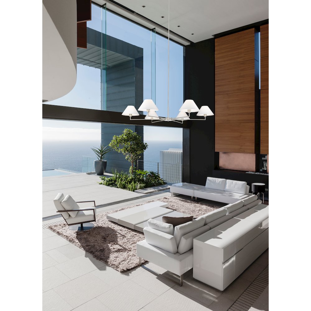 Z-Lite 6 Light Chandelier. Picture 6