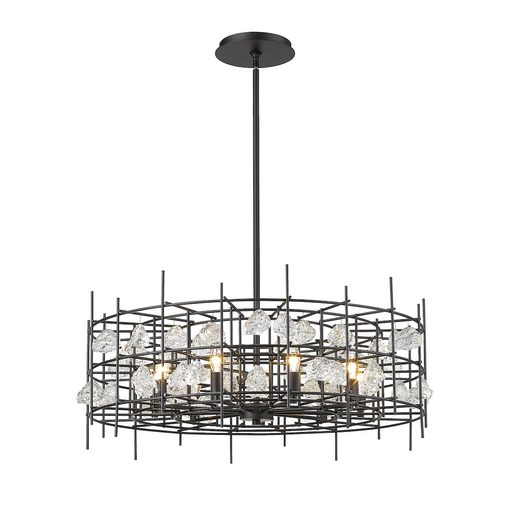 Z-Lite 9 Light Chandelier. Picture 1