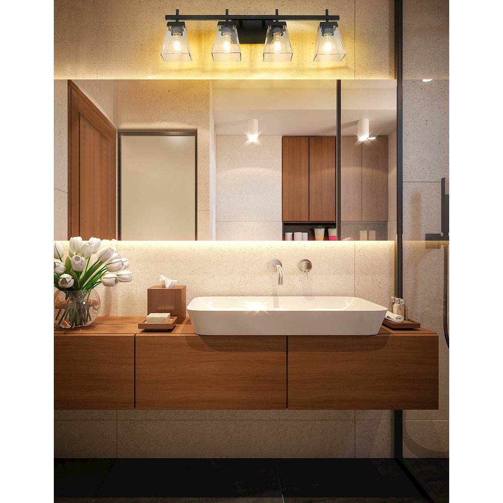 Z-Lite 4 Light Vanity. Picture 7