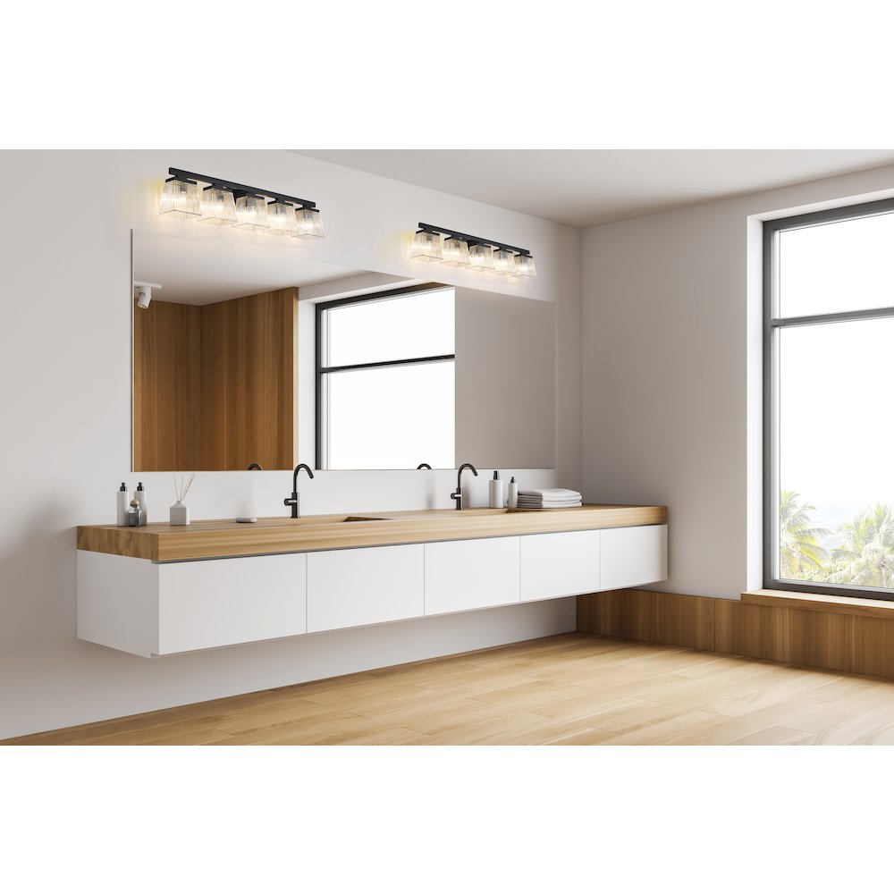 Z-Lite 5 Light Vanity. Picture 7
