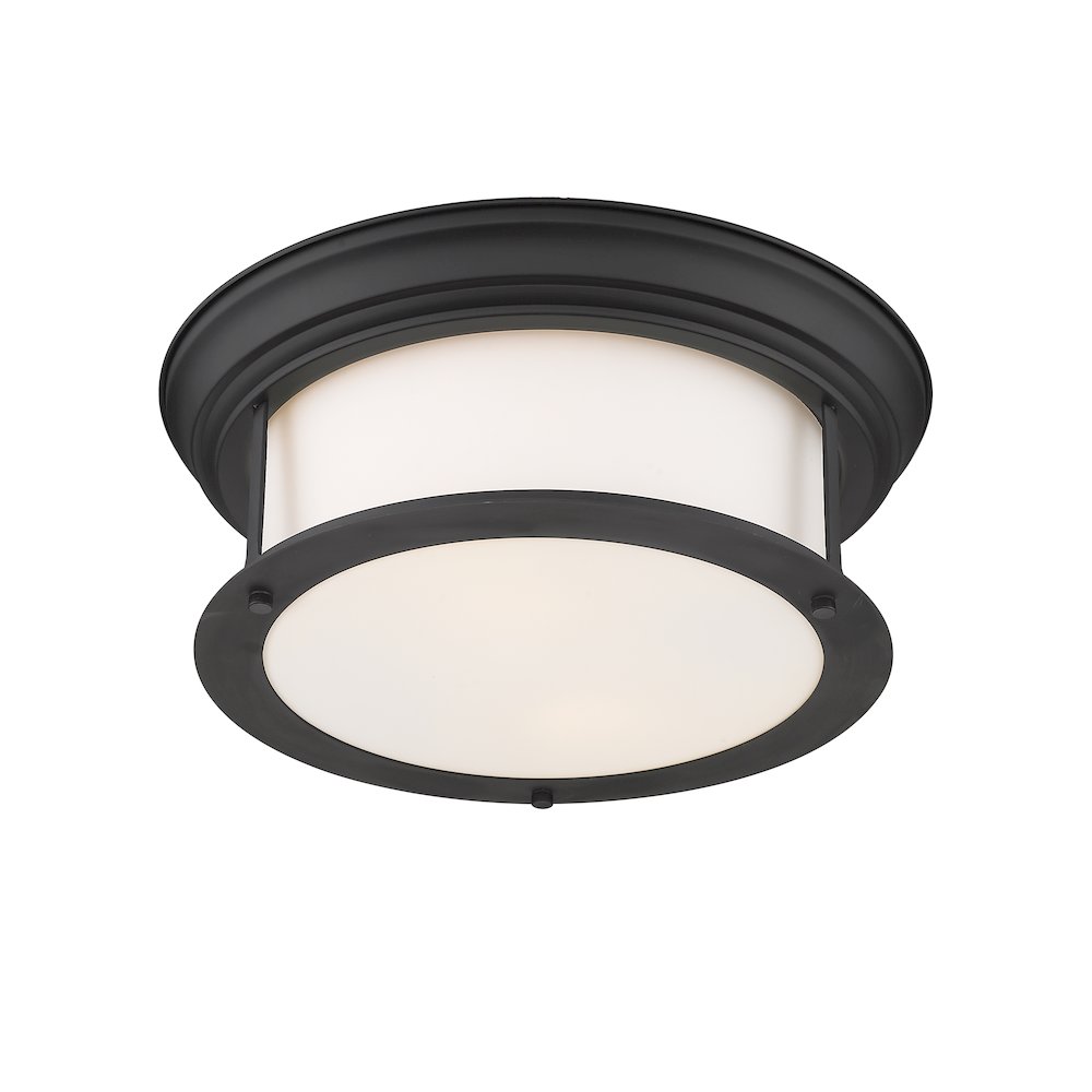 Z-Lite 2 Light Flush Mount. Picture 3