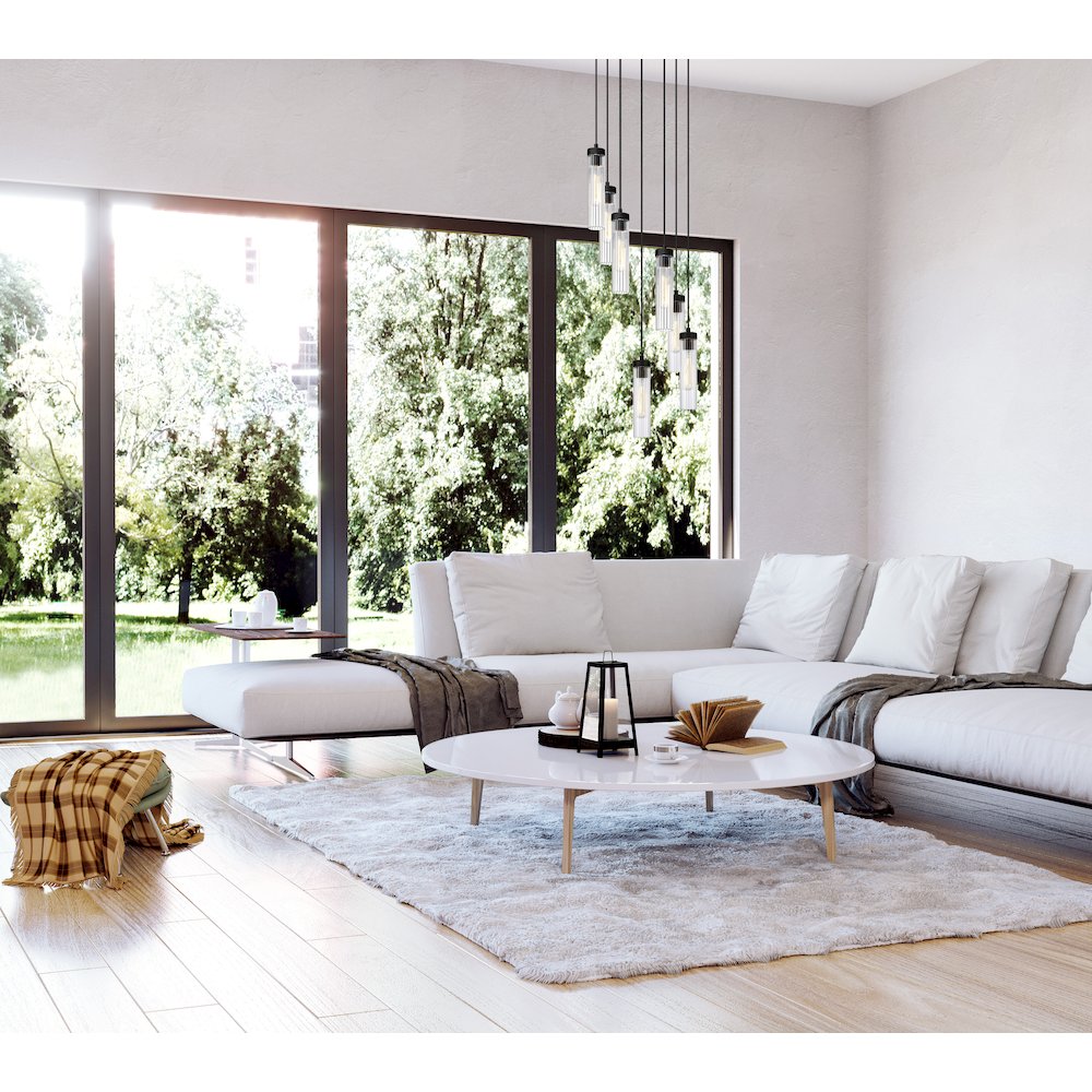 Z-Lite 7 Light Chandelier. Picture 6