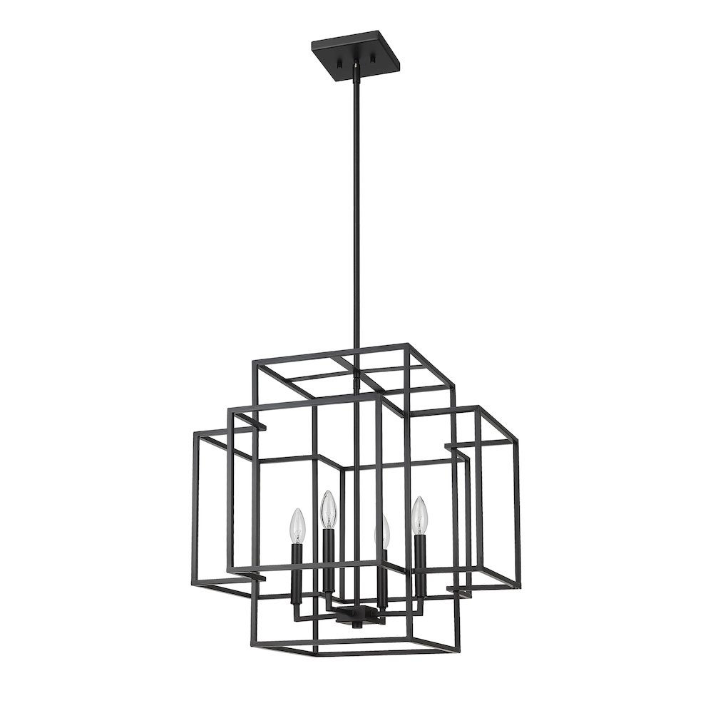 Z-Lite 4 Light Chandelier. Picture 5