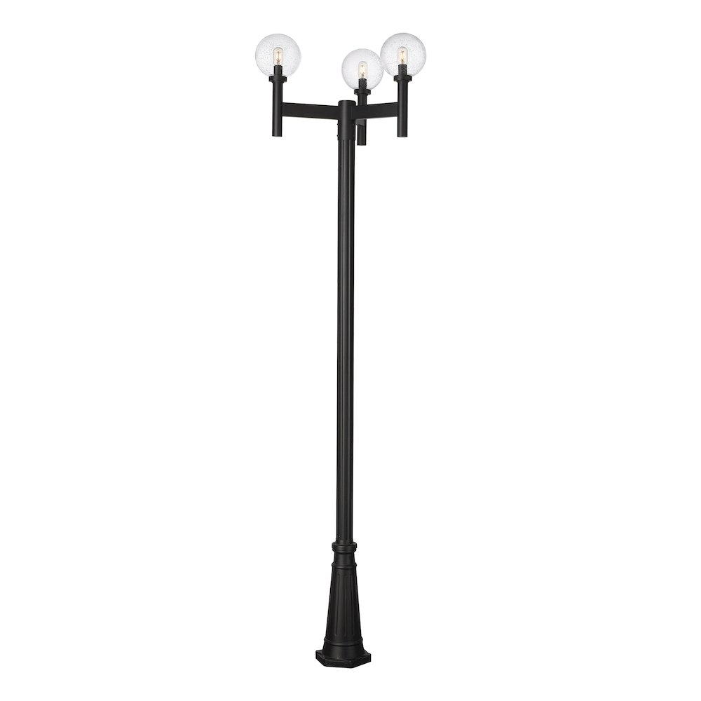 Z-Lite 3 Light Outdoor Post Mounted Fixture. Picture 1