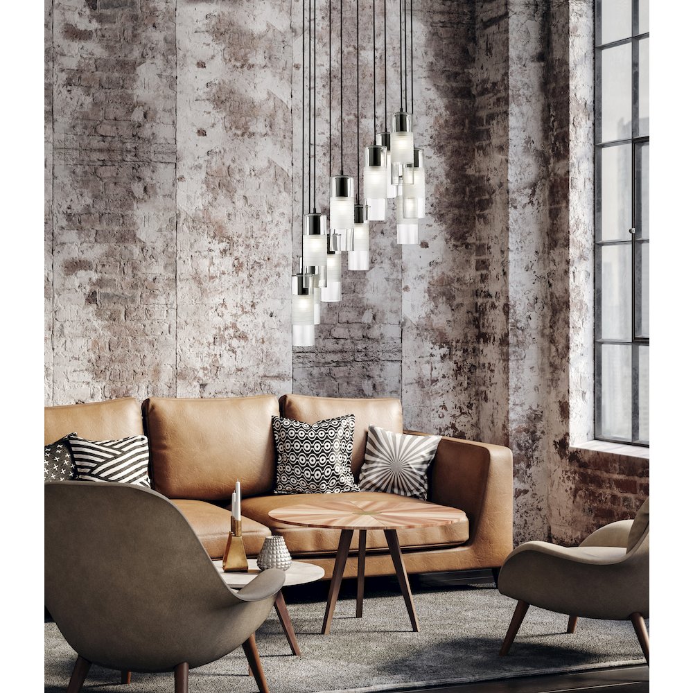 Z-Lite 11 Light Chandelier. Picture 6