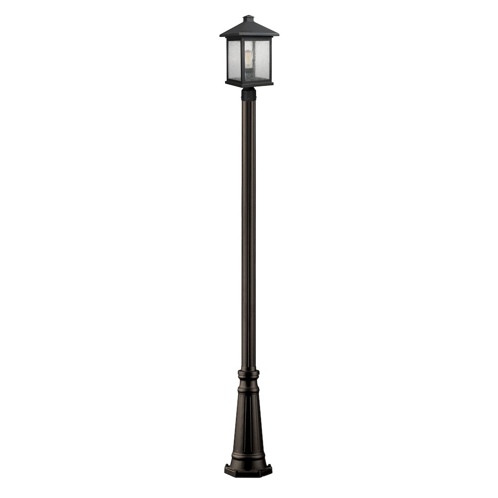 Z-Lite 1 Light Outdoor Post Mounted Fixture. Picture 1