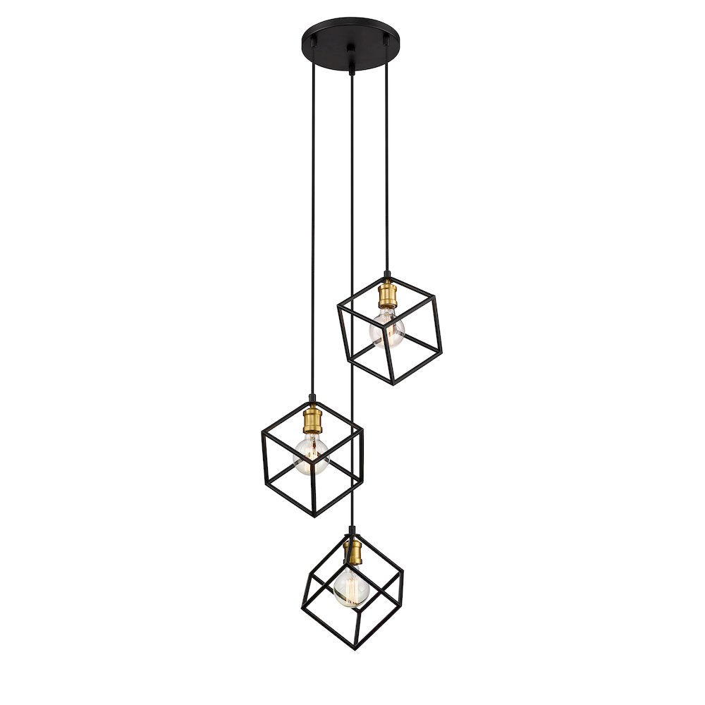 Z-Lite 3 Light Chandelier. Picture 3