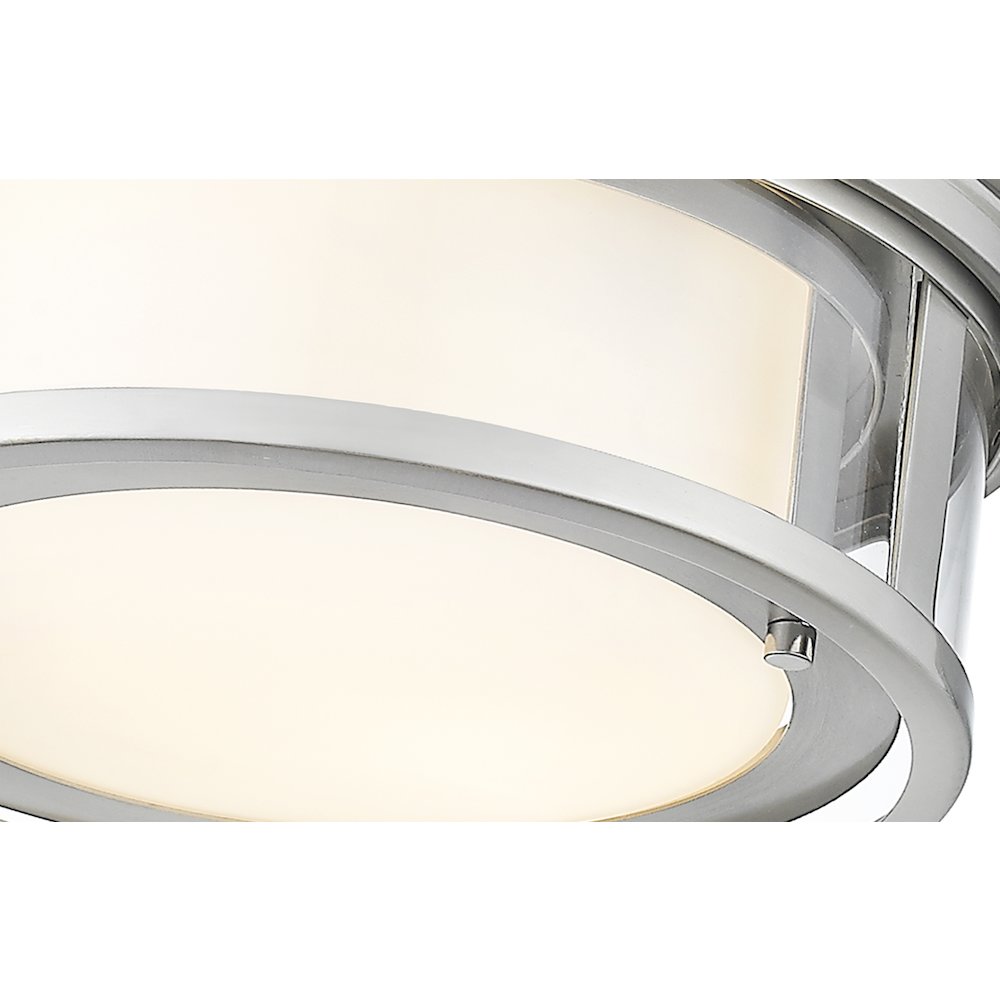 Z-Lite 3 Light Flush Mount. Picture 4