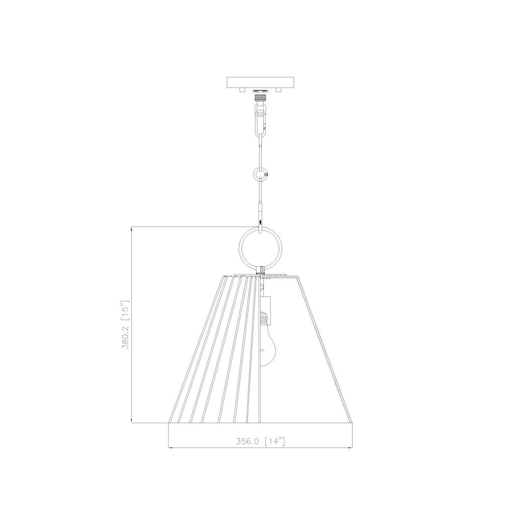 Z-Lite 1 Light Pendant. Picture 8