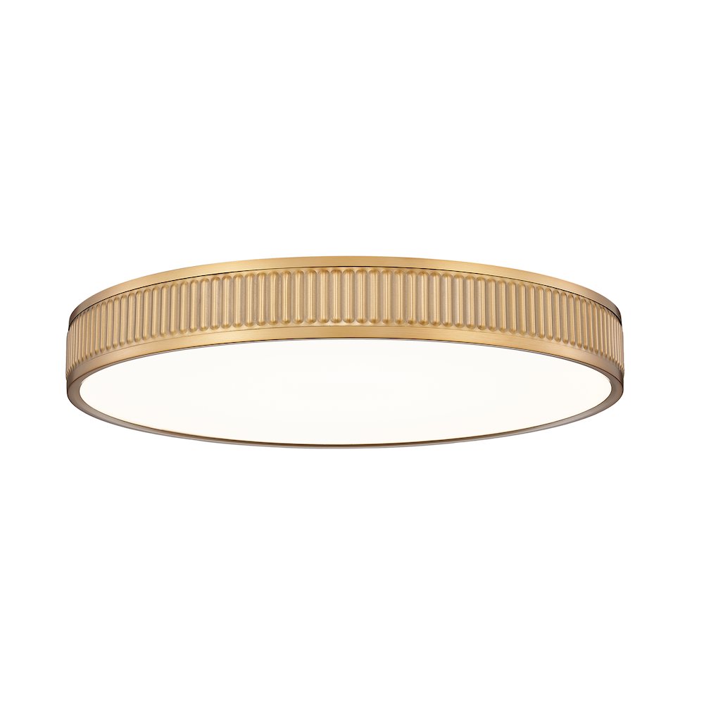 Z-Lite 1 Light Flush Mount. Picture 1