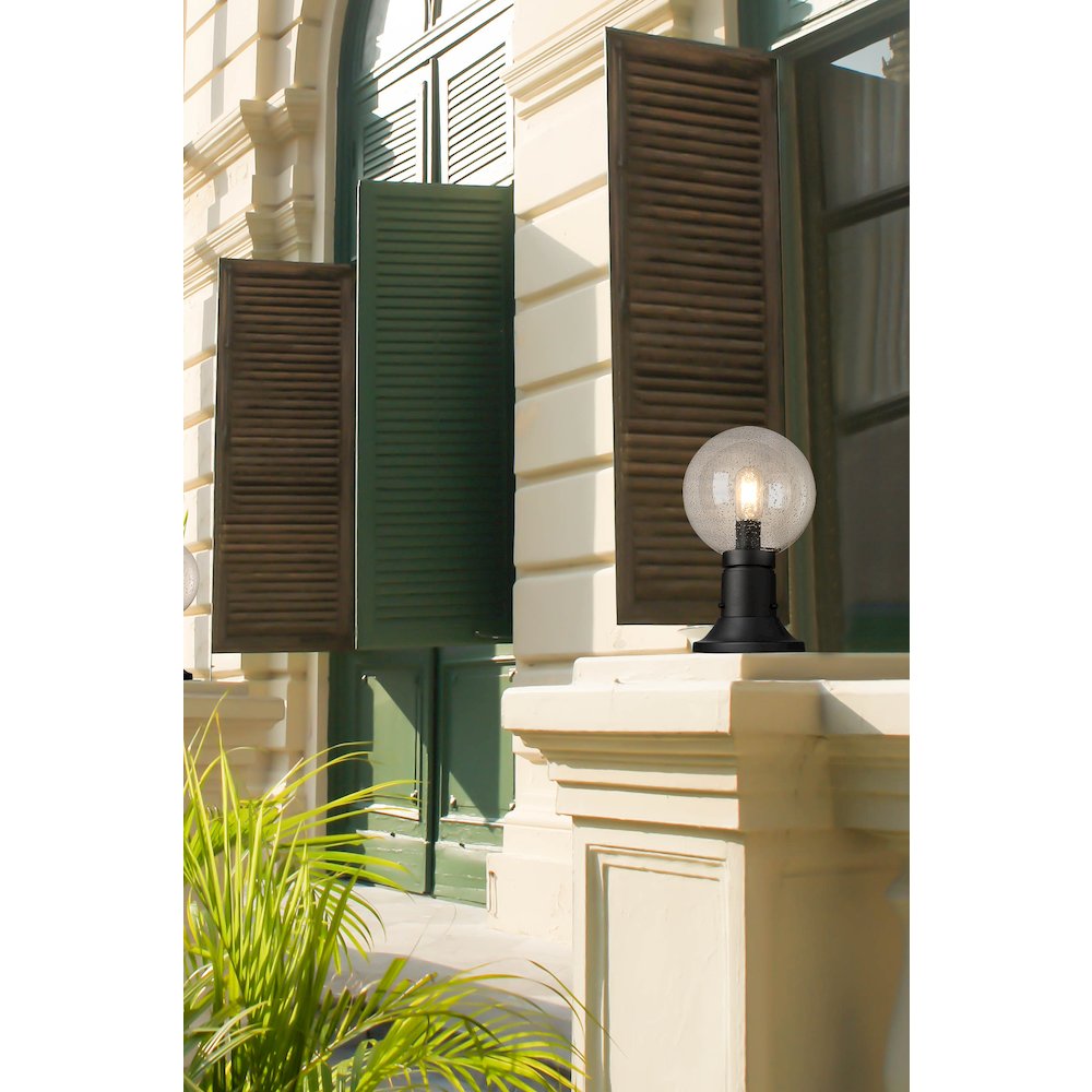 Z-Lite 1 Light Outdoor Pier Mounted Fixture. Picture 7