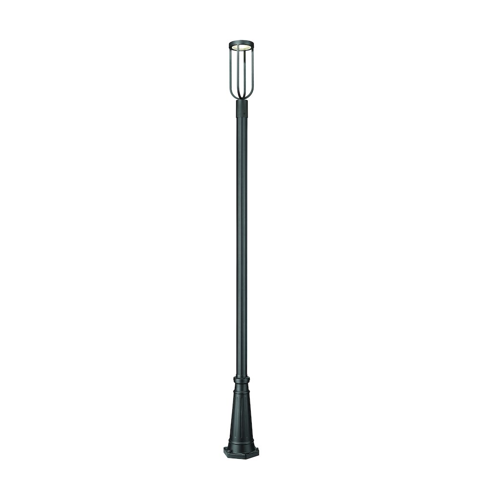 Z-Lite 1 Light Outdoor Post Mounted Fixture. Picture 1