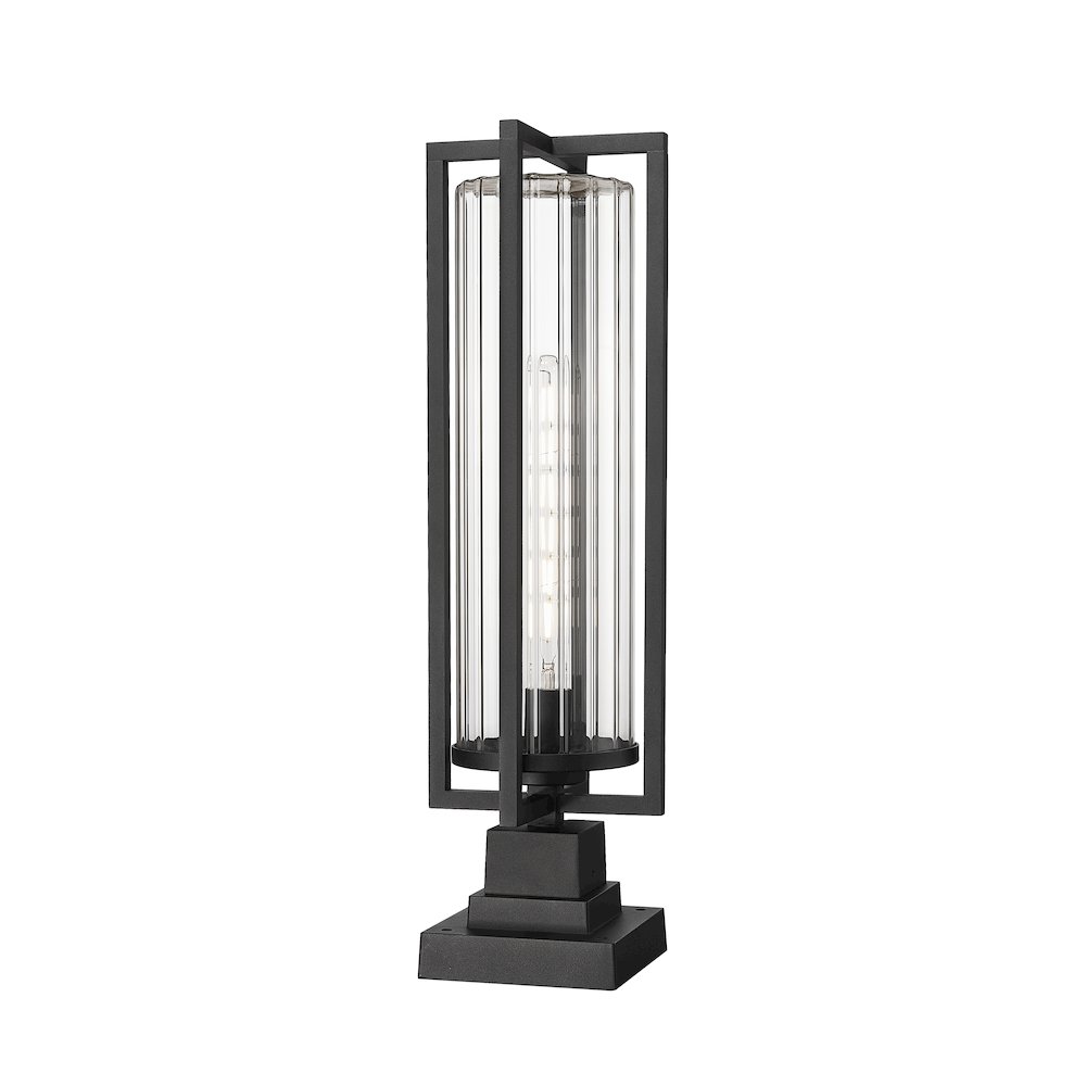Z-Lite 1 Light Outdoor Pier Mounted Fixture. Picture 1