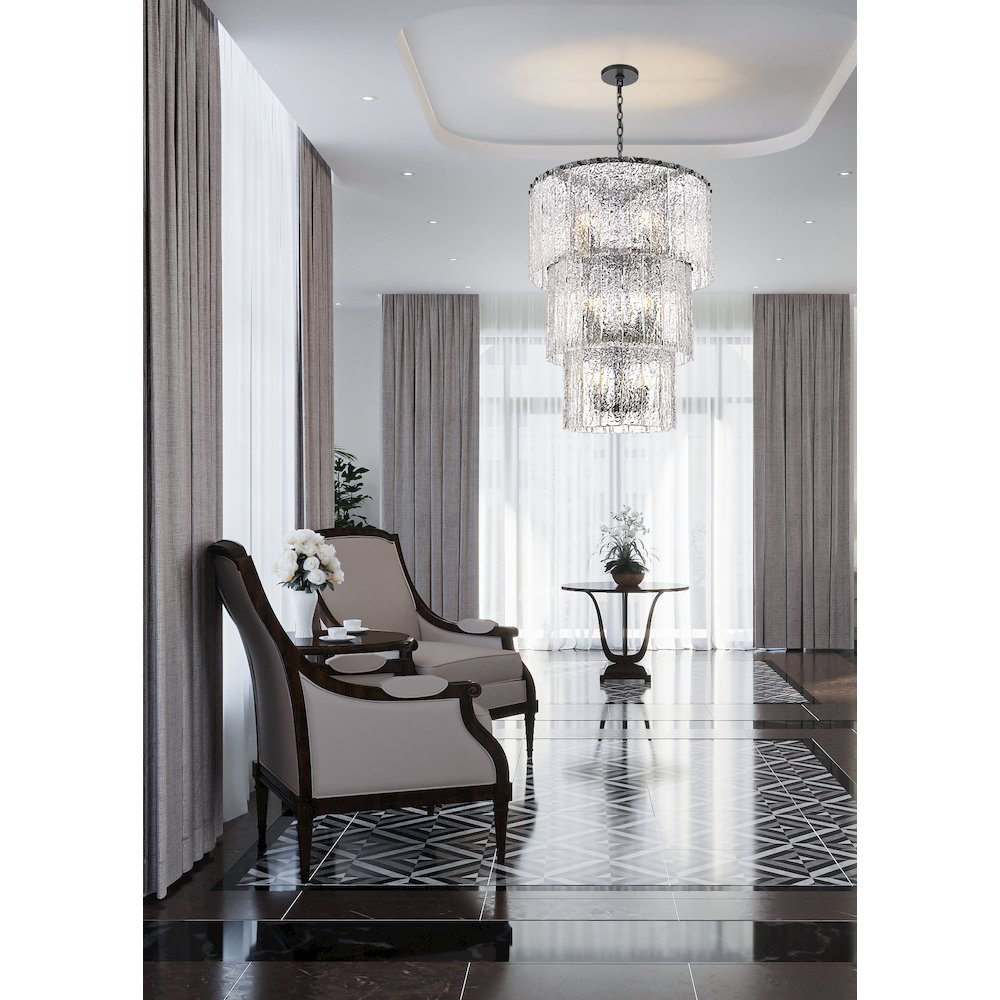 Z-Lite 12 Light Chandelier. Picture 7