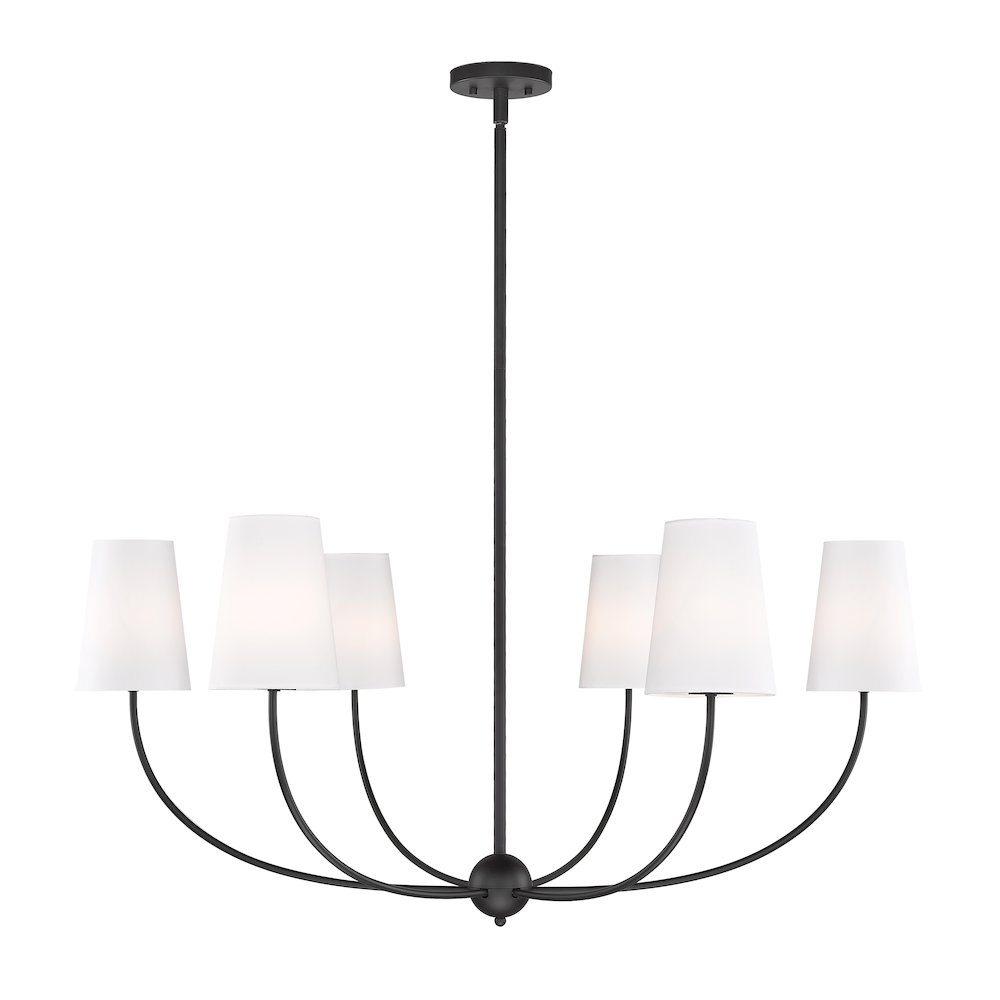 Z-Lite 6 Light Chandelier. Picture 1