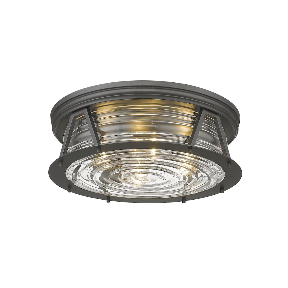 Z-Lite 4 Light Flush Mount. Picture 3
