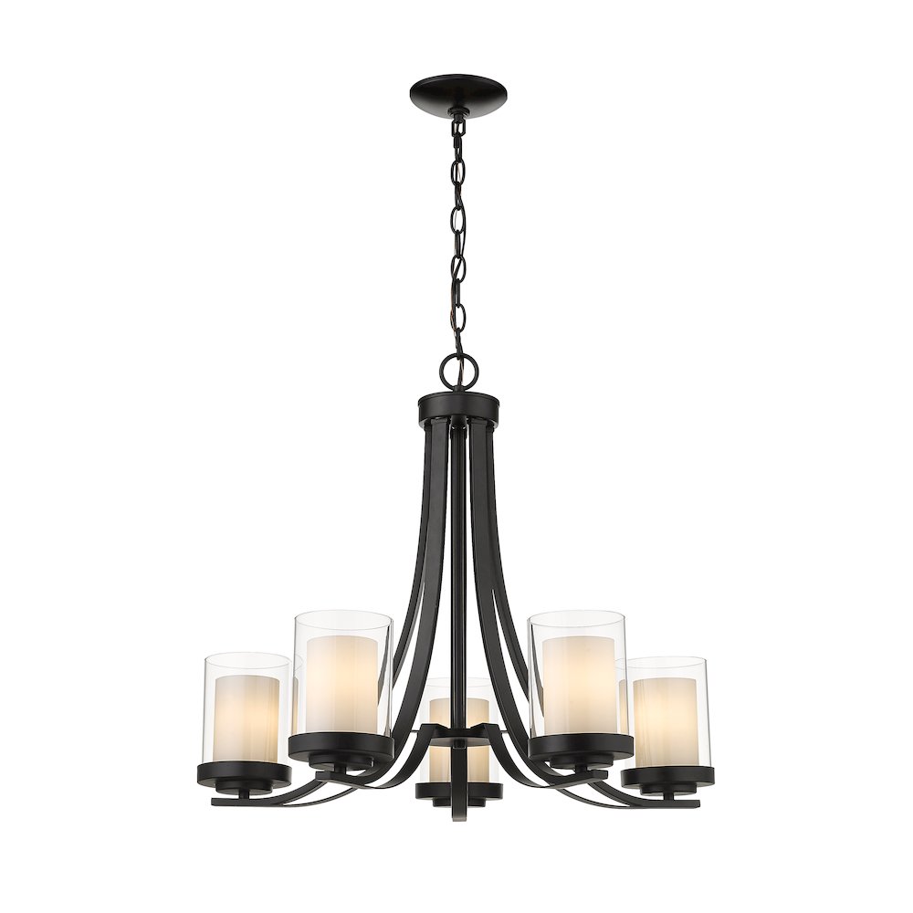 Z-Lite 5 Light Chandelier. Picture 1