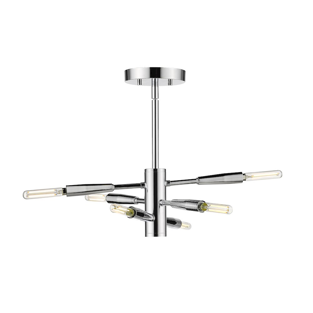 Z-Lite 6 Light Semi Flush Mount. Picture 2