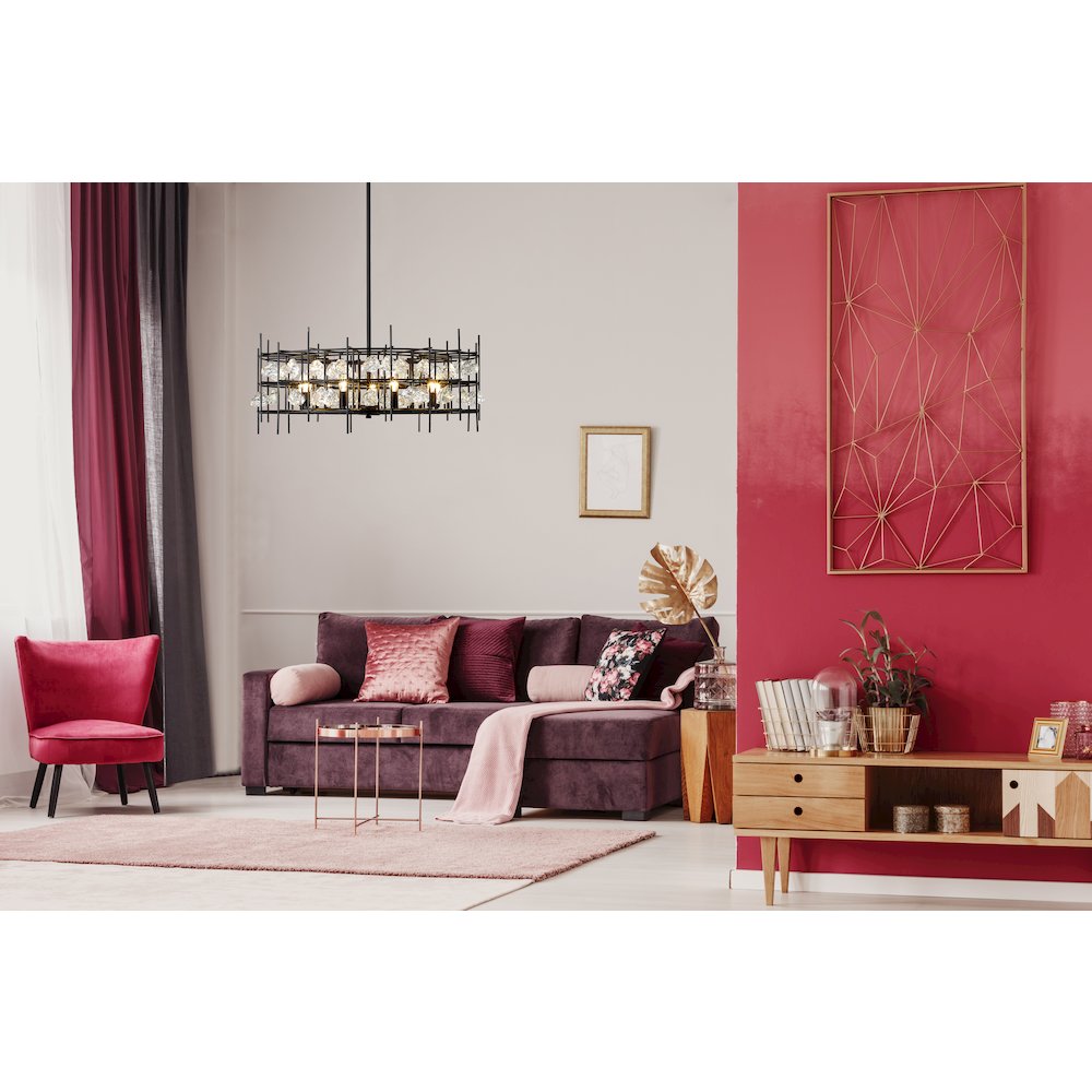 Z-Lite 9 Light Chandelier. Picture 7