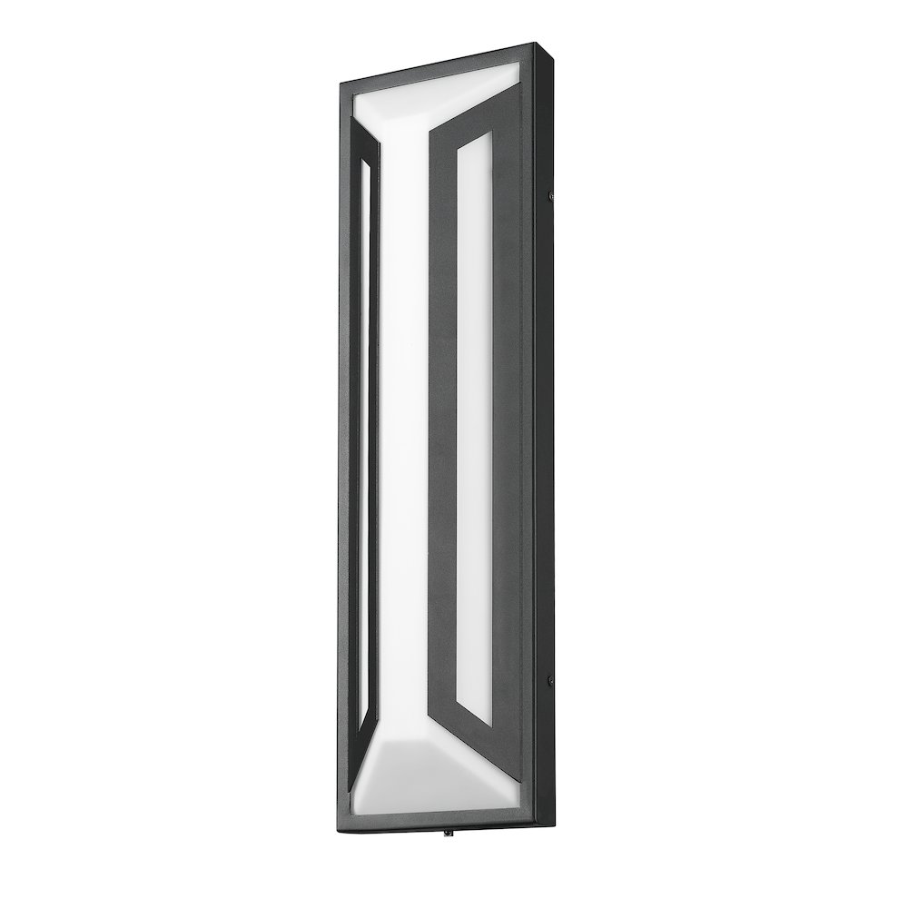 Z-Lite 2 Light Outdoor Wall Light, Sand Black. Picture 7