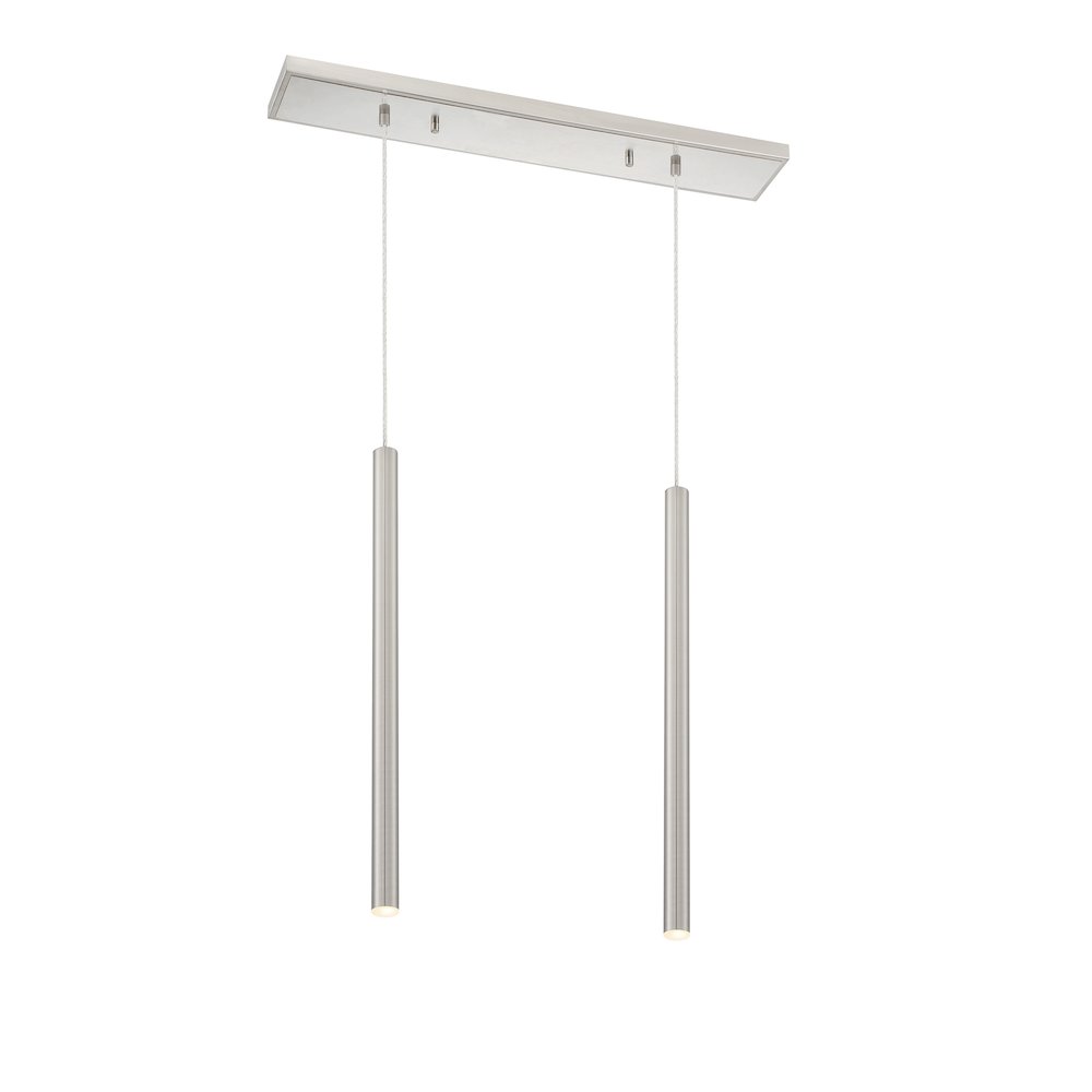 Z-Lite 2 Light Linear Chandelier. Picture 1