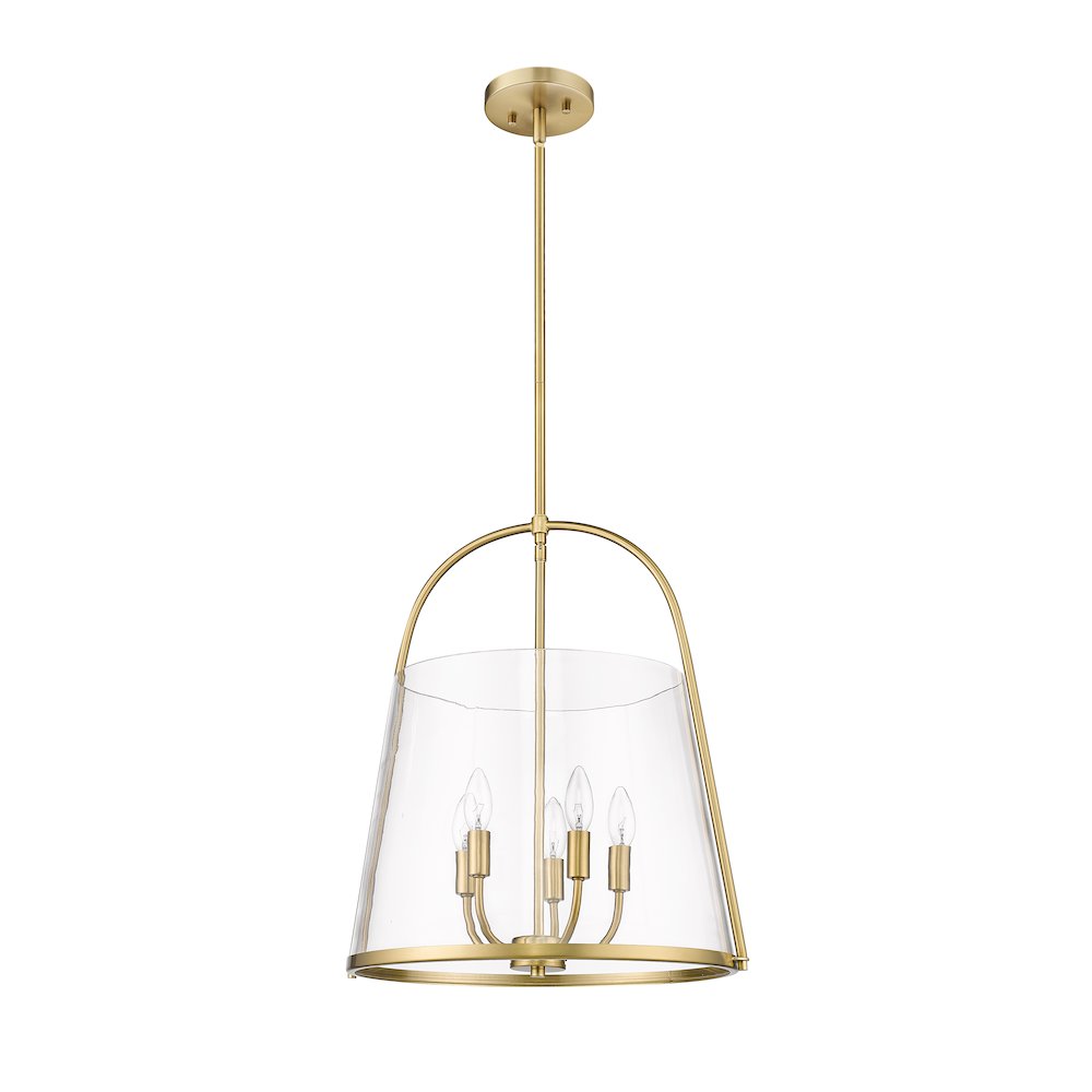Z-Lite 5 Light Pendant. Picture 5