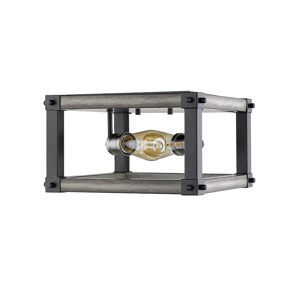 Z-Lite 2 Light Flush Mount. Picture 5