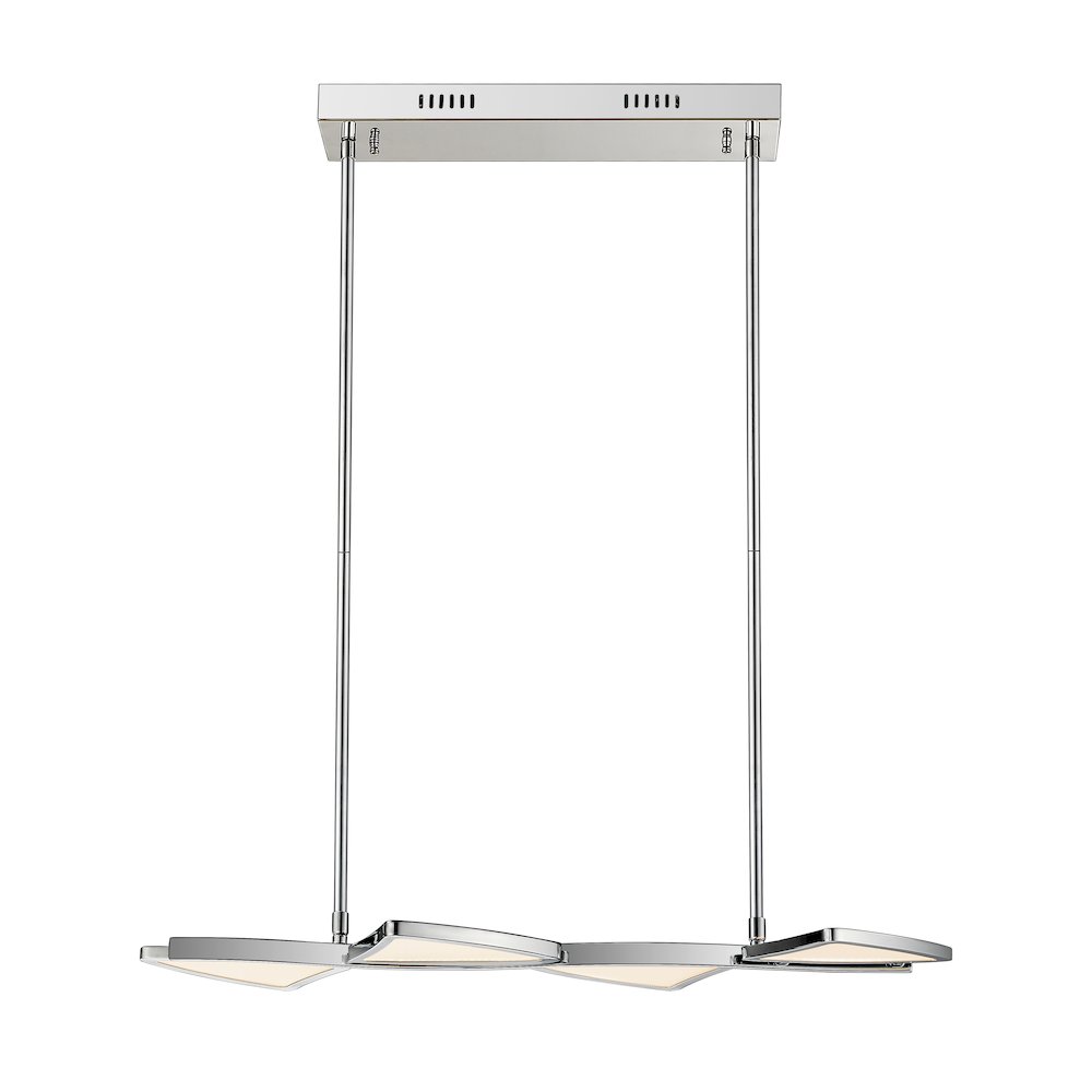 Z-Lite 1 Light Linear Chandelier. Picture 1