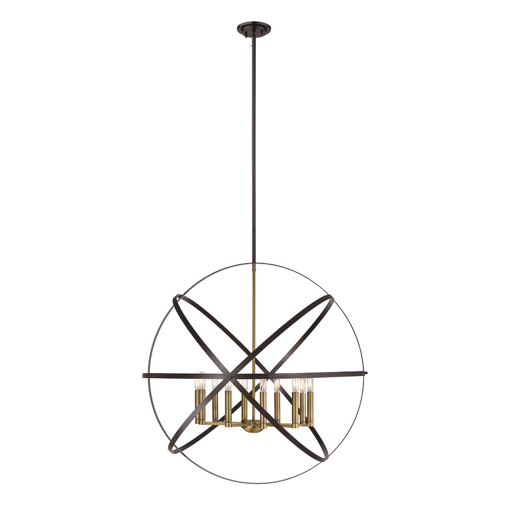 Z-Lite 10 Light Chandelier. Picture 1