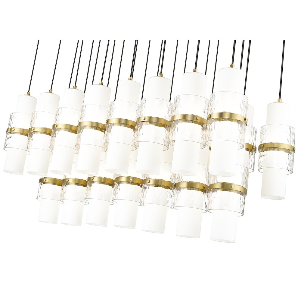 Z-Lite 23 Light Linear Chandelier. Picture 4