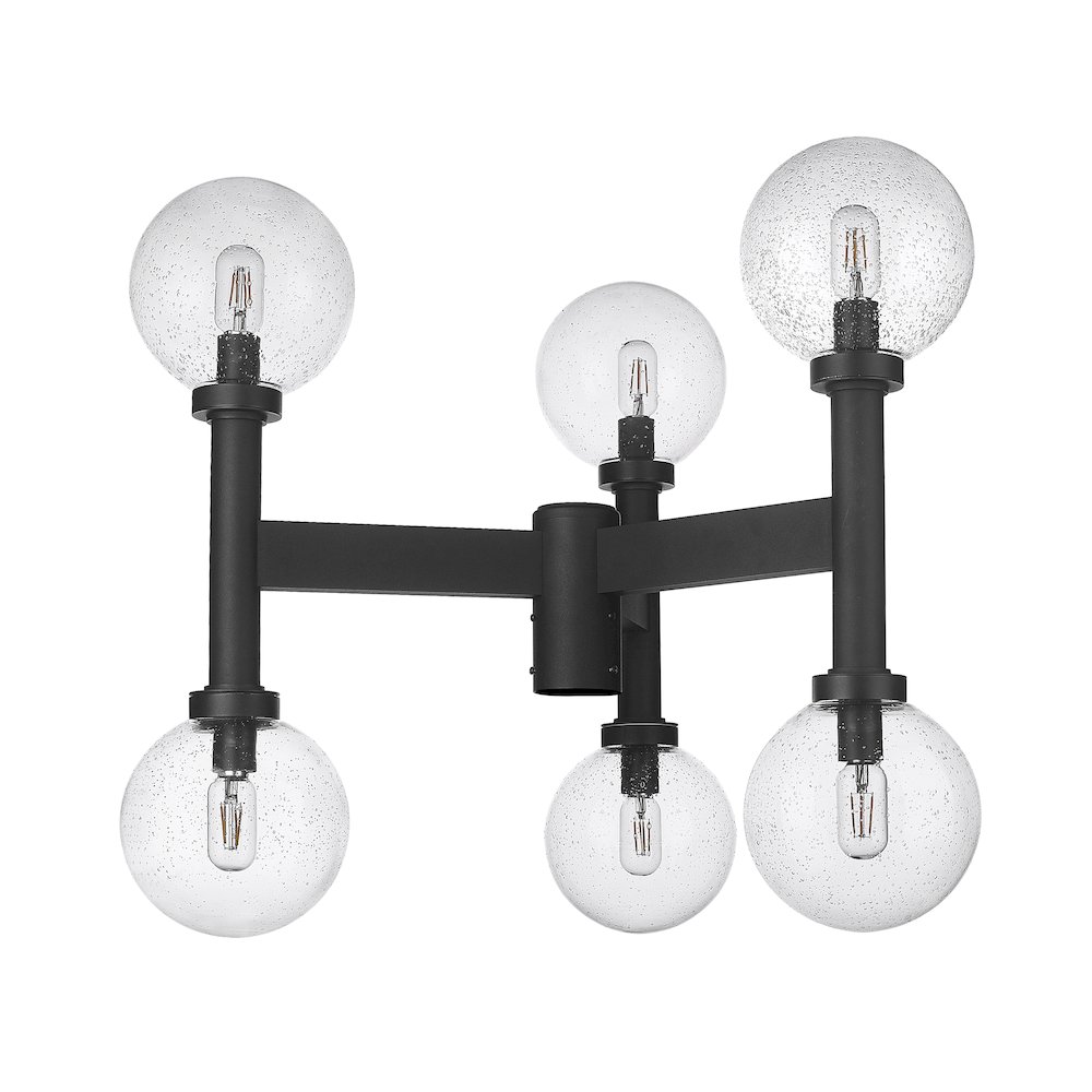 Z-Lite 6 Light Outdoor Post Mount Fixture. Picture 5