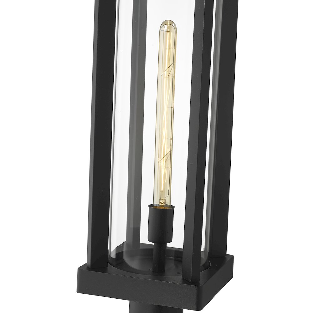 Z-Lite 1 Light Outdoor Pier Mounted Fixture. Picture 4