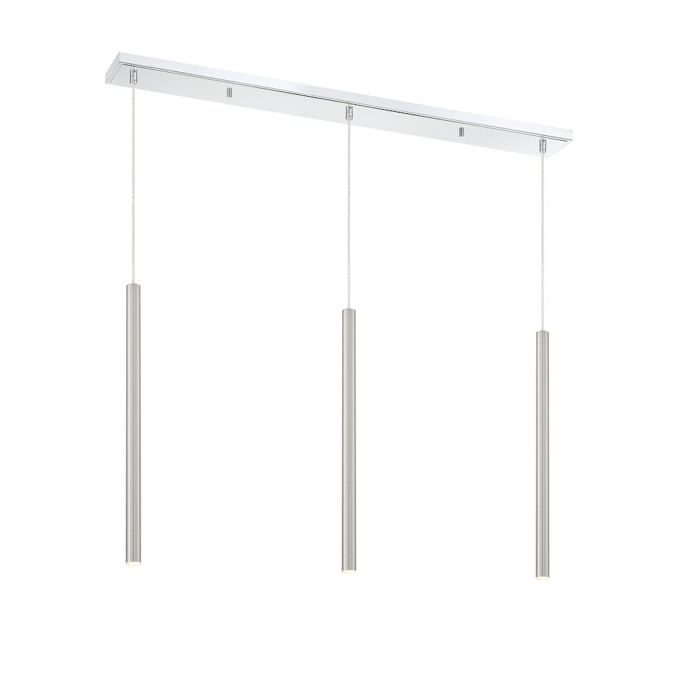 Z-Lite 3 Light Linear Chandelier. Picture 2