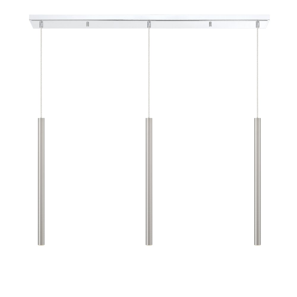 Z-Lite 3 Light Linear Chandelier. Picture 4