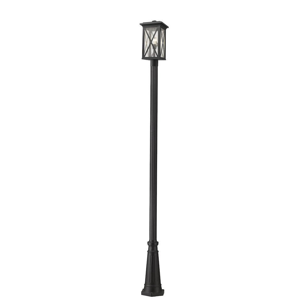 Z-Lite 1 Light Outdoor Post Mounted Fixture. Picture 1