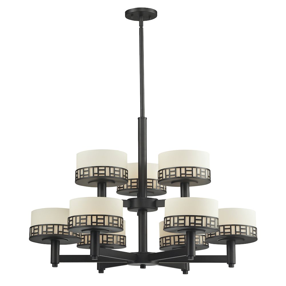 Z-Lite 9 Light Chandelier. Picture 1