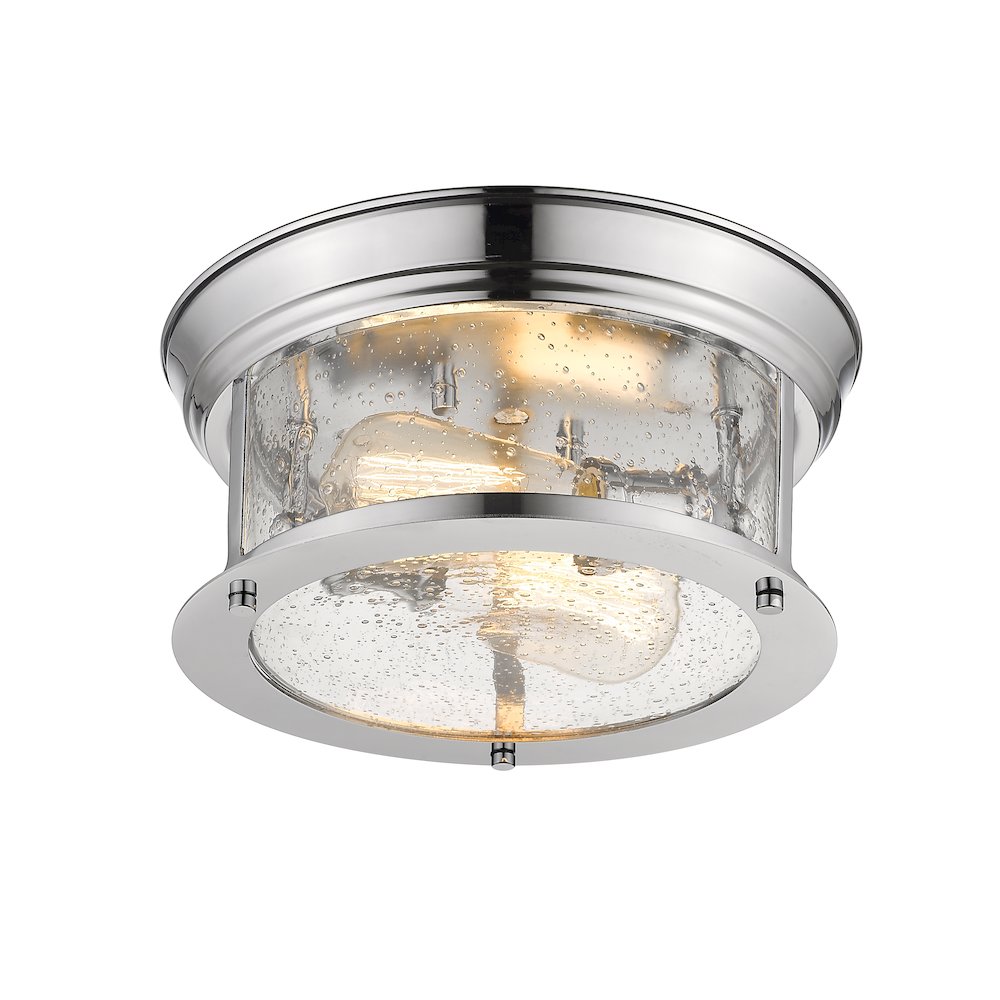 Z-Lite 2 Light Flush Mount. Picture 3