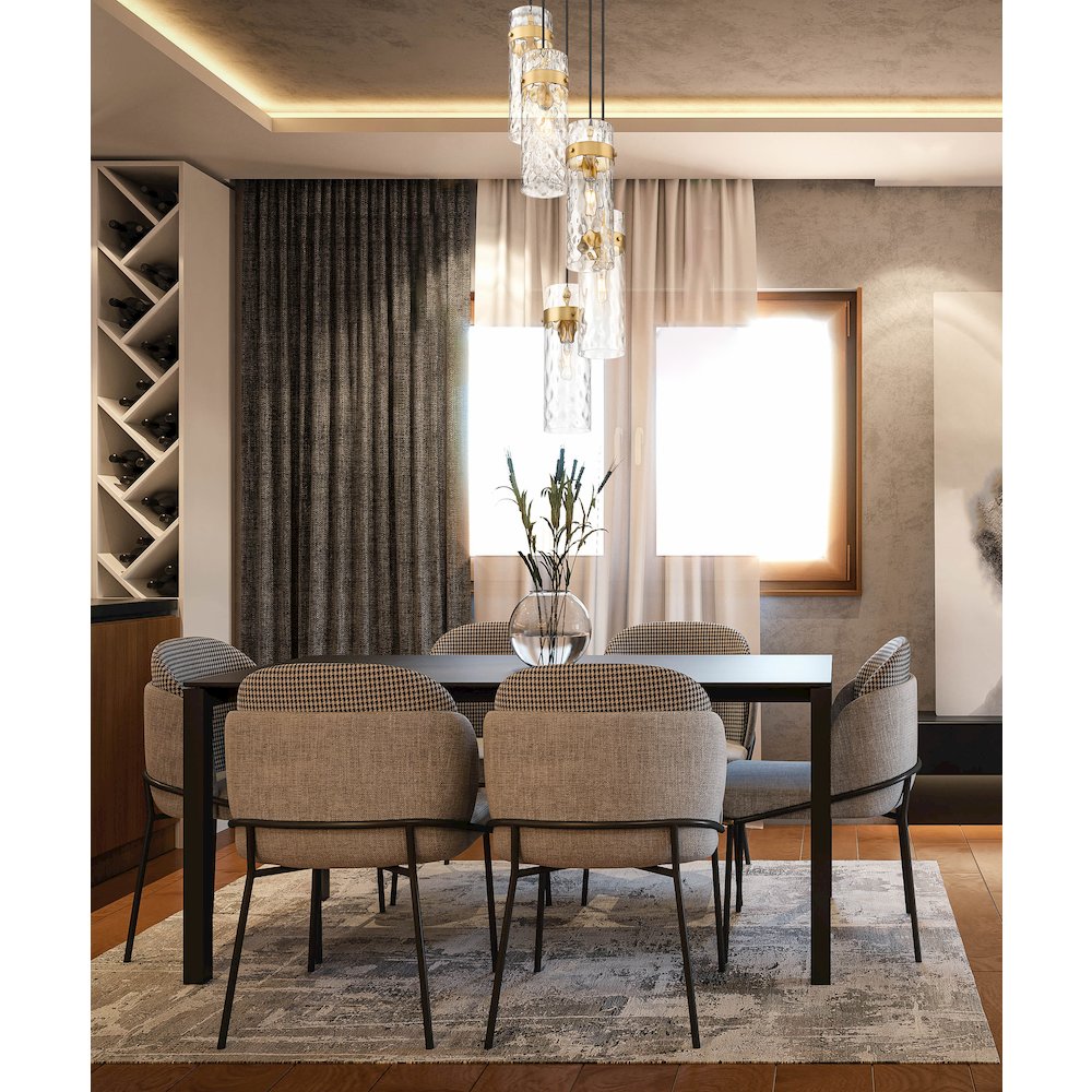 Z-Lite 5 Light Chandelier. Picture 7