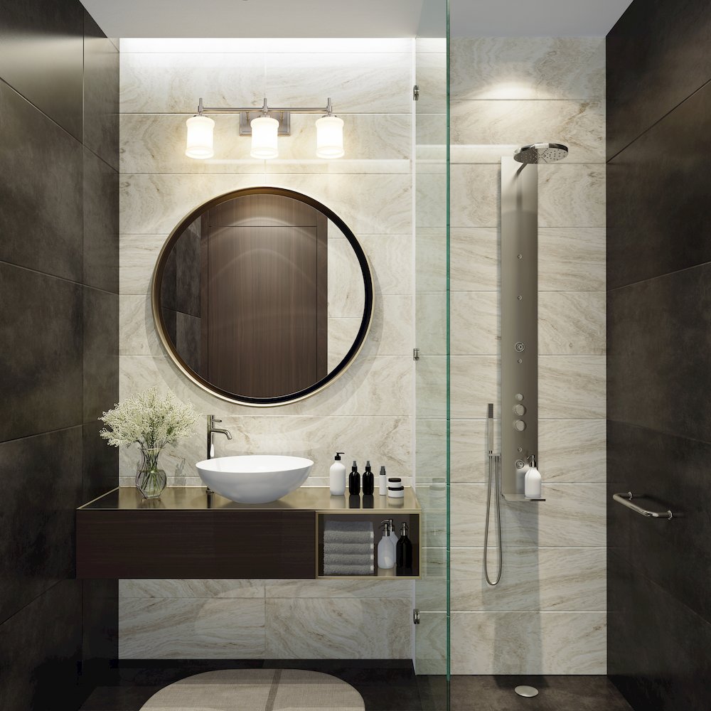 Z-Lite 3 Light Vanity. Picture 6