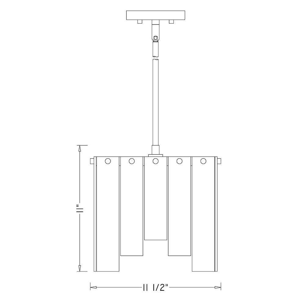Z-Lite 1 Light Pendant. Picture 8