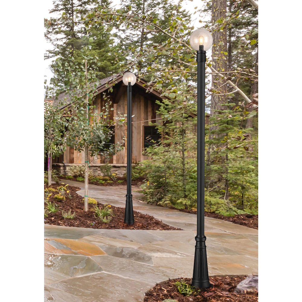 Z-Lite 1 Light Outdoor Post Mounted Fixture. Picture 7