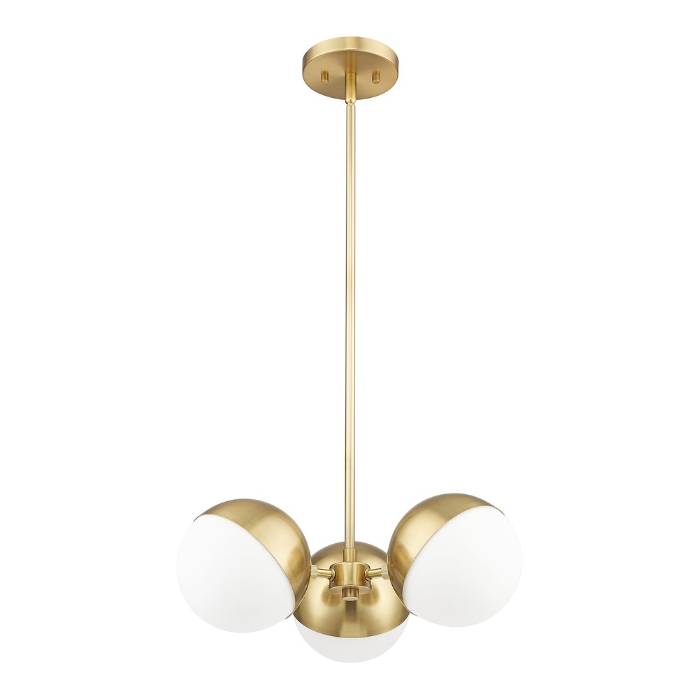 Z-Lite 3 Light Chandelier. Picture 5