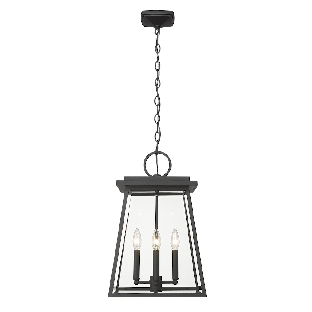Z-Lite 4 Light Outdoor Chain Mount Ceiling Fixture. Picture 2