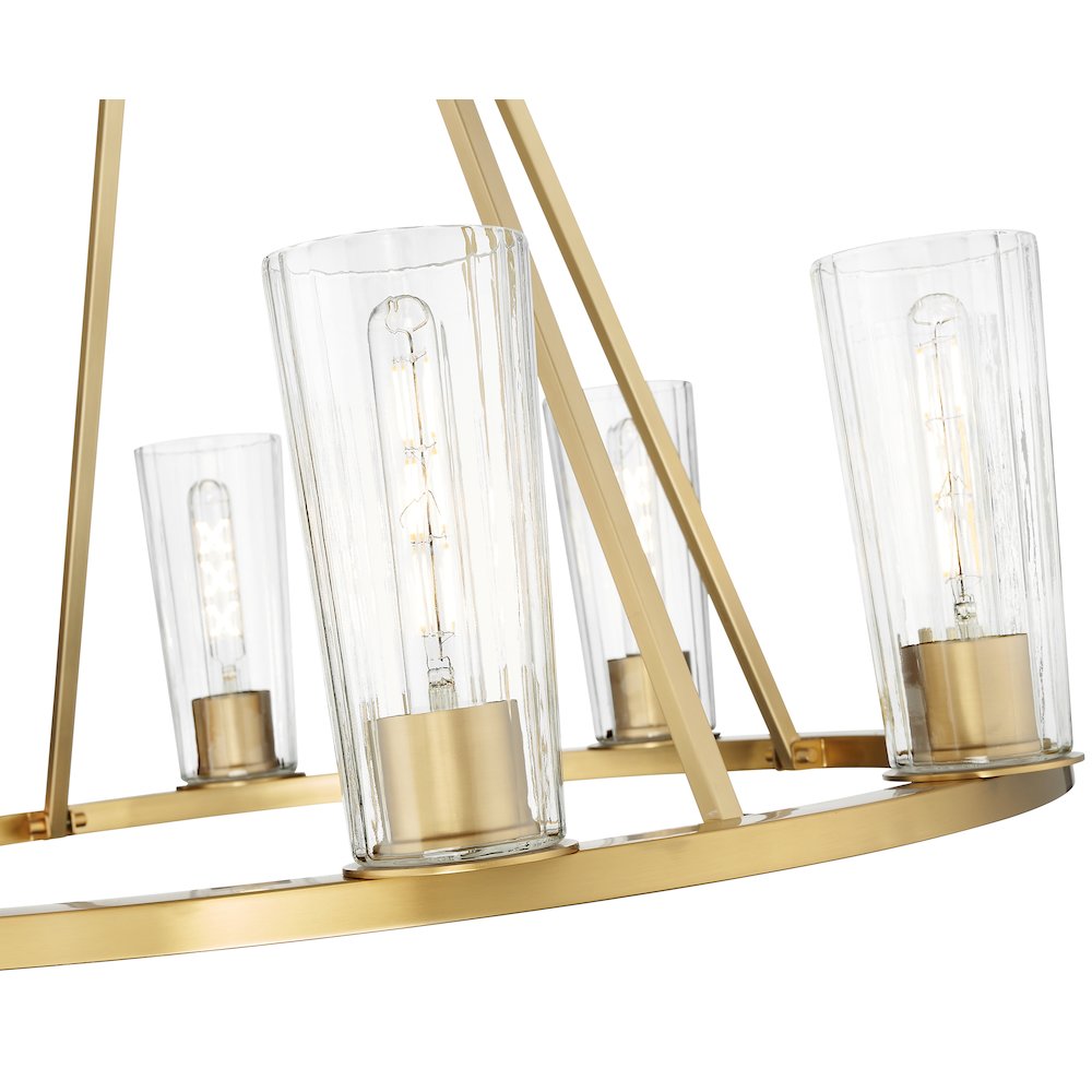 Z-Lite 8 Light Chandelier. Picture 4