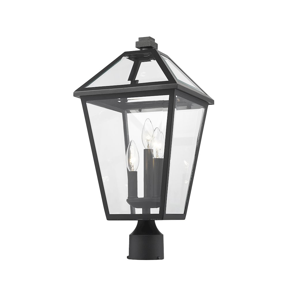 Z-Lite 3 Light Outdoor Post Mount Fixture. Picture 2