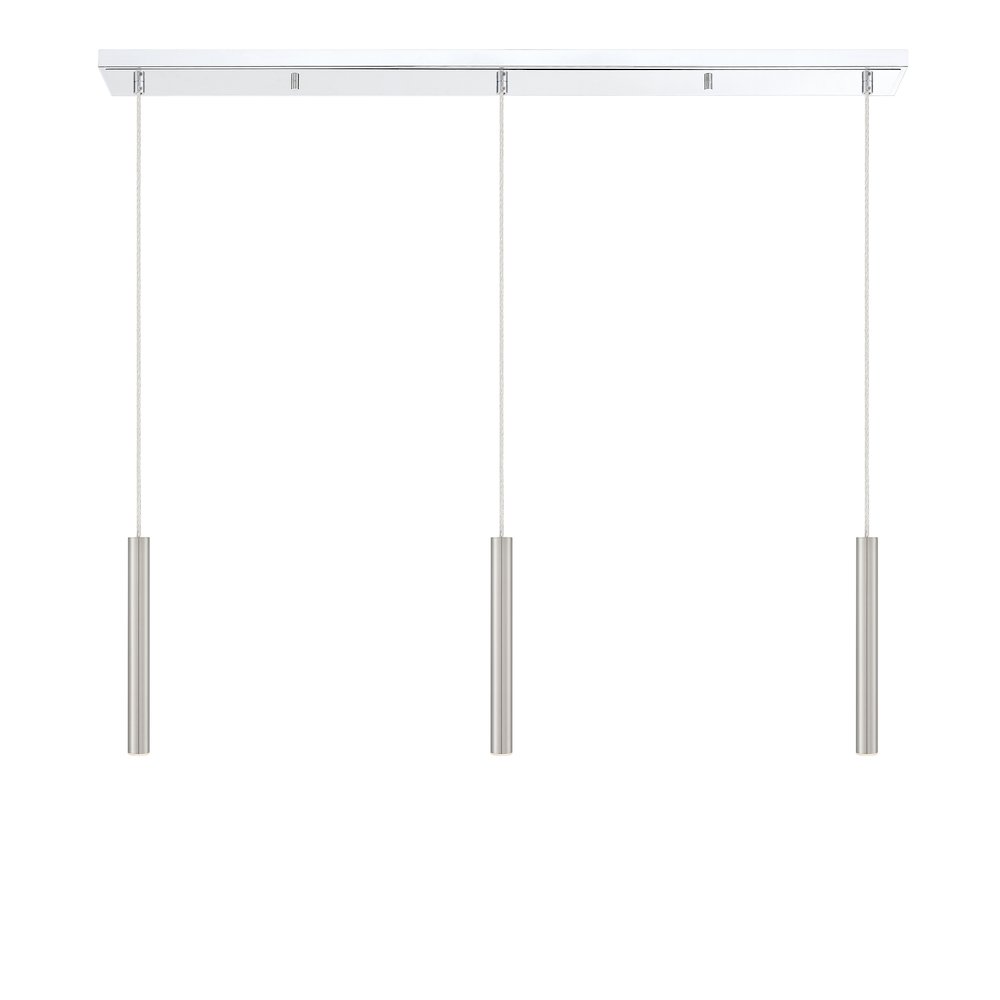 Z-Lite 3 Light Linear Chandelier. Picture 4