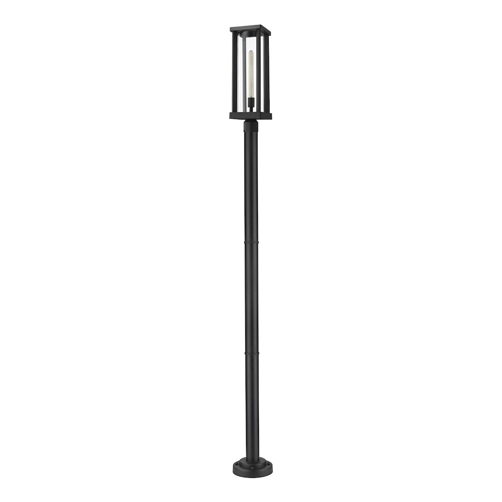 Z-Lite 1 Light Outdoor Post Mounted Fixture. Picture 3