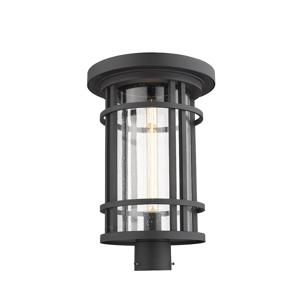 Z-Lite 1 Light Outdoor Post Mount Fixture. Picture 4