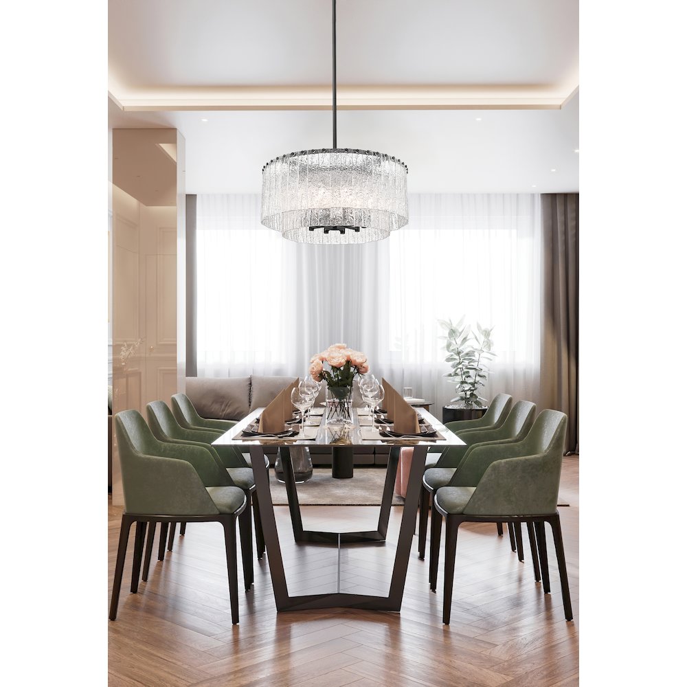 Z-Lite 10 Light Pendant. Picture 7